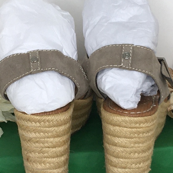 Circus by Sam Edelman Delilah Espadrille Wedge Sandal US/7M Putty - Picture 14 of 16